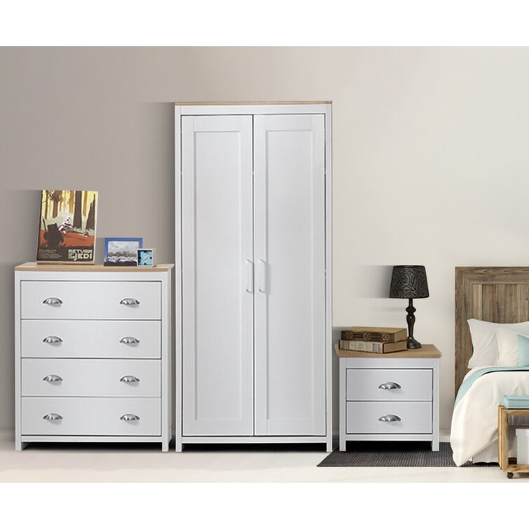 Wayfair grey on sale bedroom set